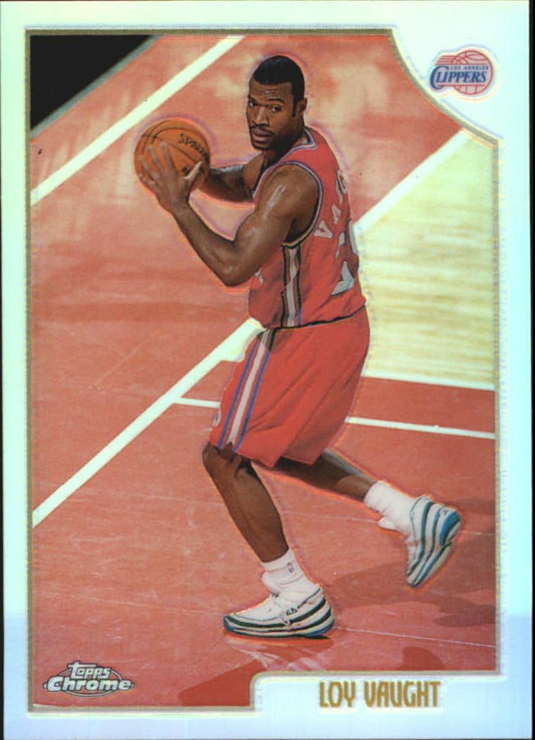 1998-99 Topps Chrome Refractors #45 Loy Vaught