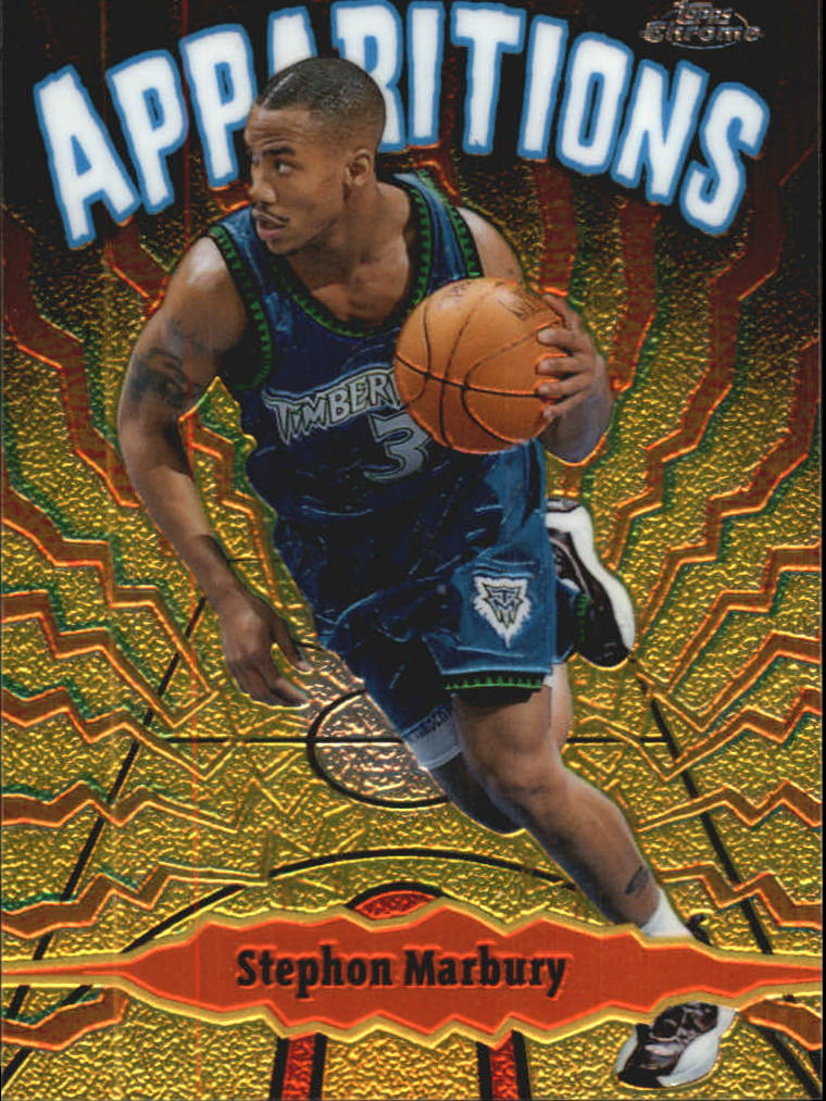 1998-99 Topps Chrome Apparitions #A2 Stephon Marbury