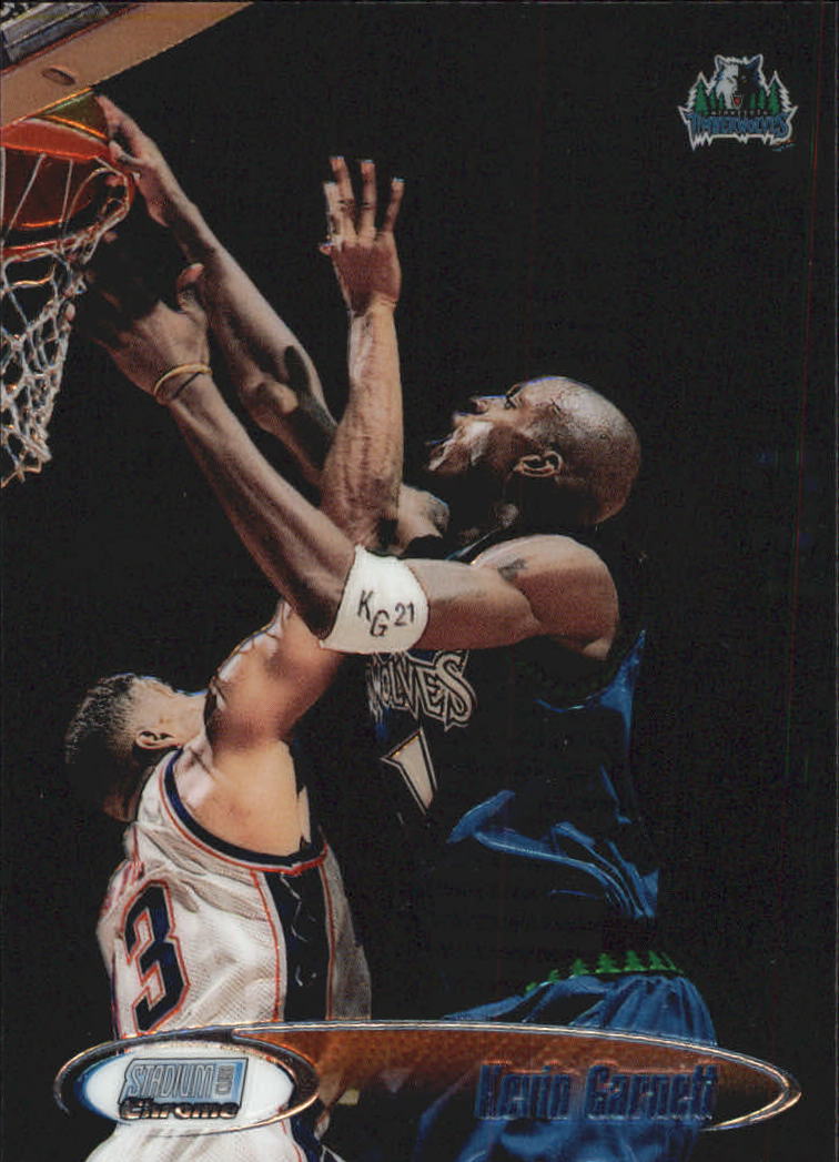 1998-99 Stadium Club Chrome #SCC26 Kevin Garnett