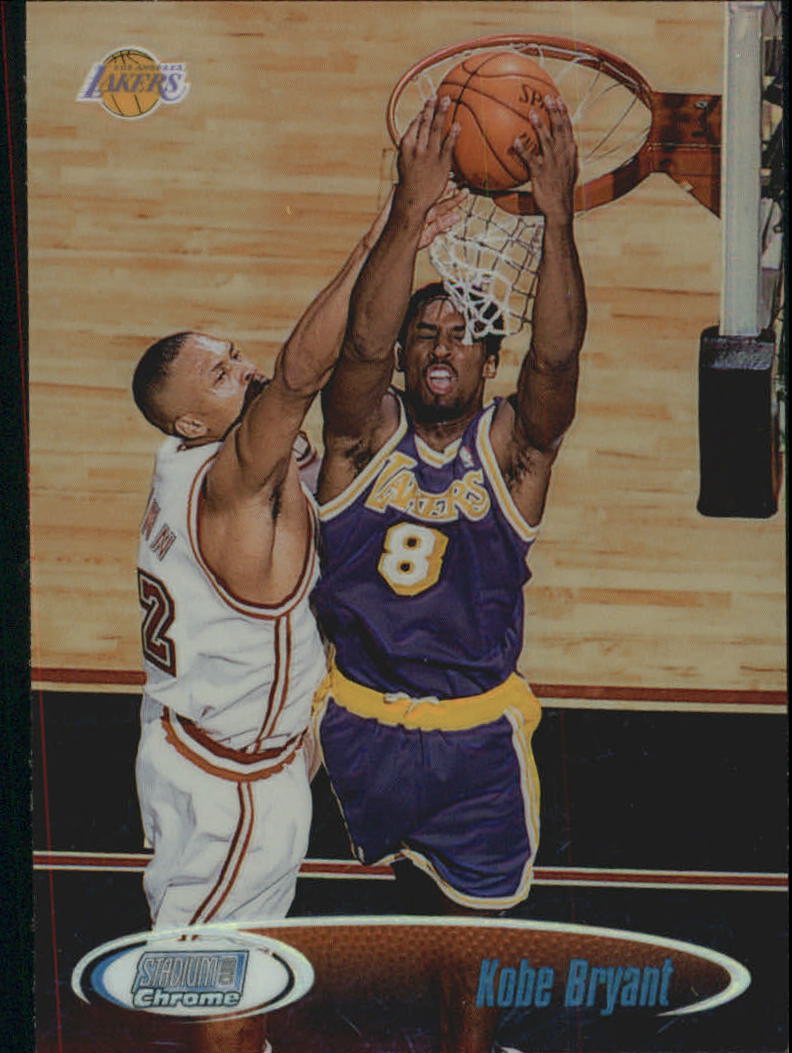 1998-99 Stadium Club Chrome Refractors #SCC6 Kobe Bryant