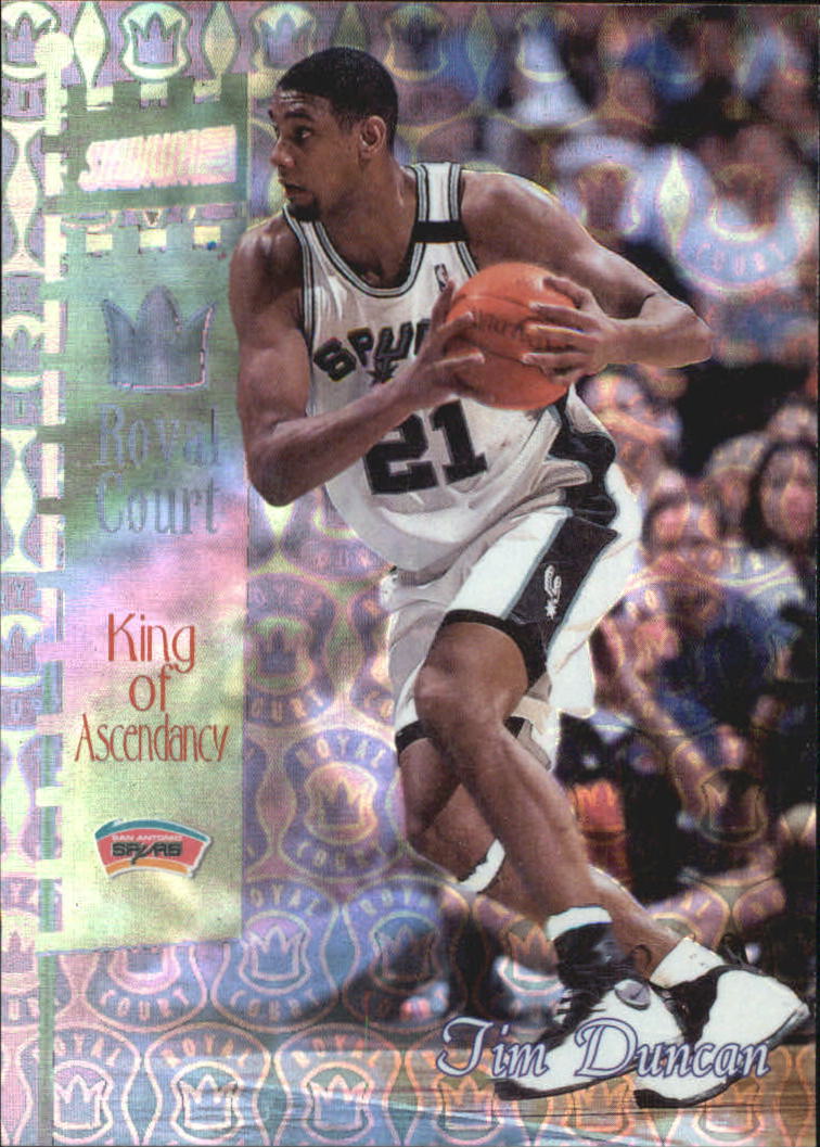 1998-99 Stadium Club Royal Court #RC3 Tim Duncan