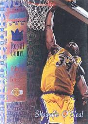 1998-99 Stadium Club Royal Court #RC6 Shaquille O'Neal