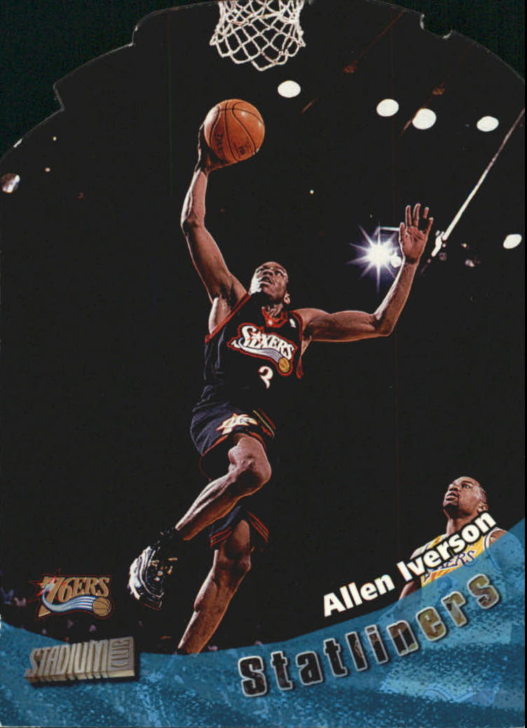 1998-99 Stadium Club Statliners #S6 Allen Iverson