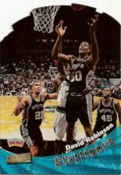 1998-99 Stadium Club Statliners #S20 David Robinson