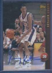 1998-99 Topps Autographs #AG13 Kerry Kittles