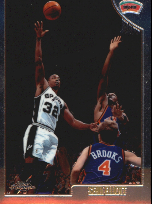 1998-99 Topps Chrome Preview #100 Sean Elliott