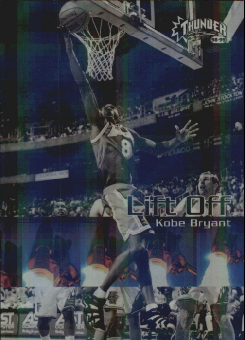 1998-99 SkyBox Thunder Lift Off #3 Kobe Bryant