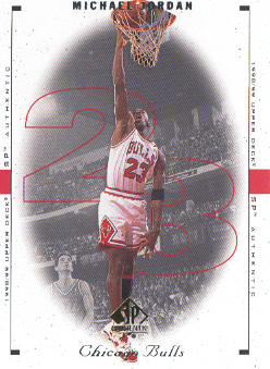 1998-99 SP Authentic #6 Michael Jordan