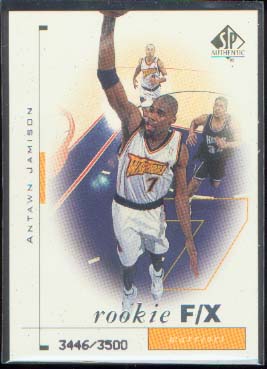 1998-99 SP Authentic #94 Antawn Jamison RC
