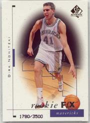 1998-99 SP Authentic #99 Dirk Nowitzki RC
