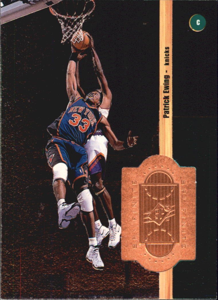 1998-99 SPx Finite #49 Patrick Ewing