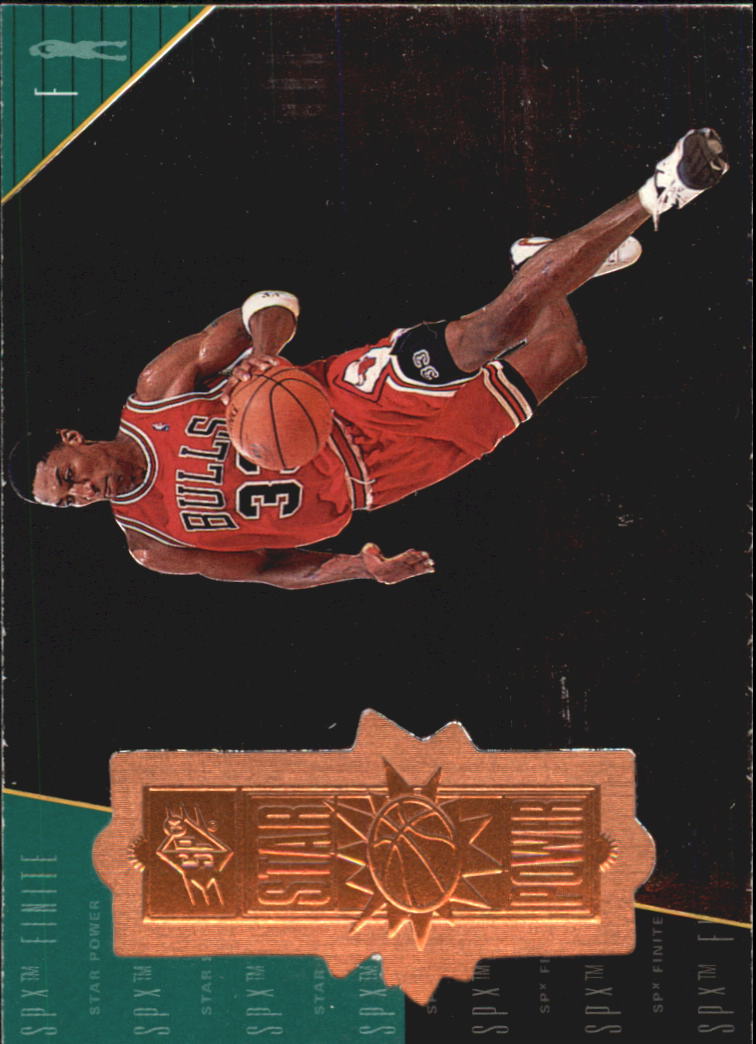 1998-99 SPx Finite #124 Scottie Pippen SP