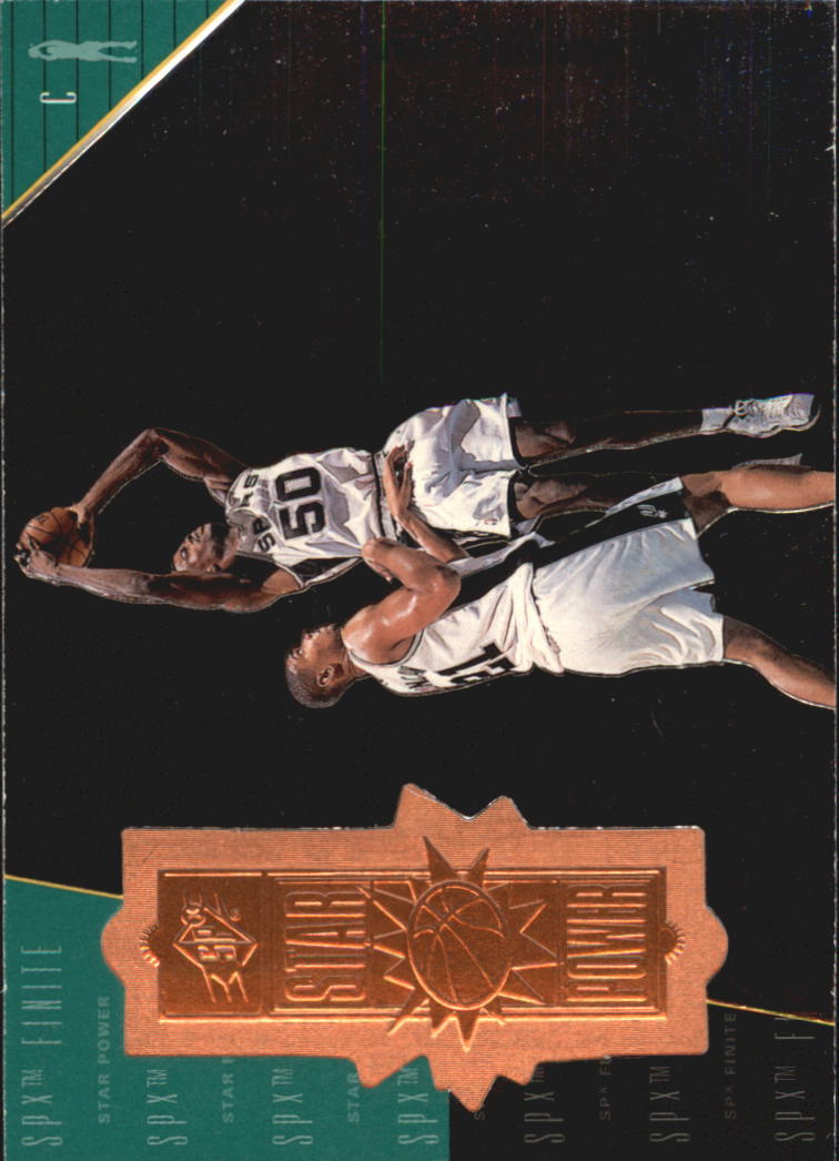 1998-99 SPx Finite #133 David Robinson SP