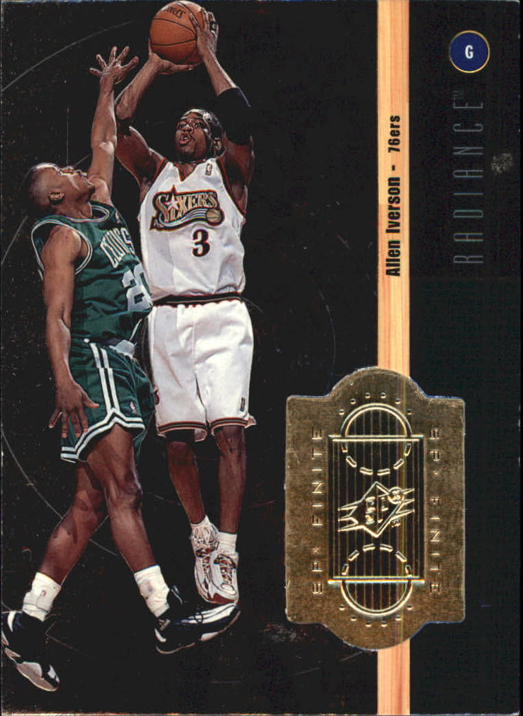 1998-99 SPx Finite Radiance #75 Allen Iverson