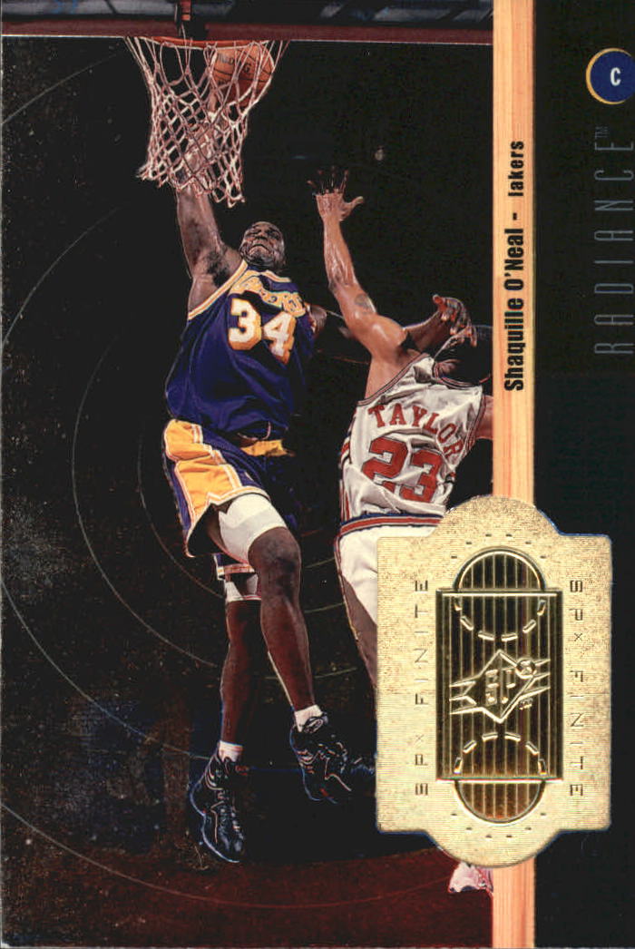 1998-99 SPx Finite Radiance #83 Shaquille O'Neal