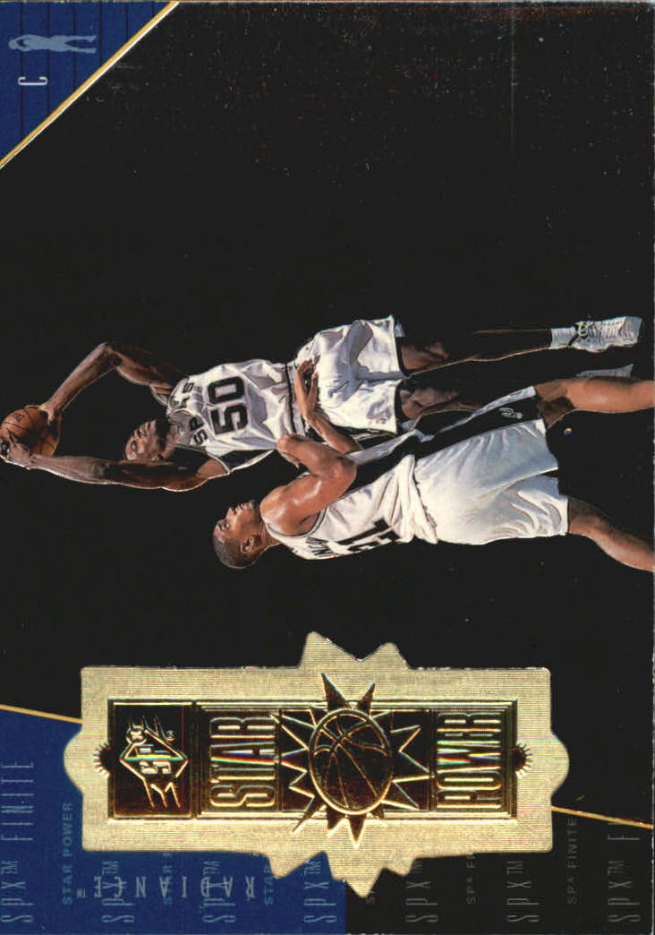 1998-99 SPx Finite Radiance #133 David Robinson SP