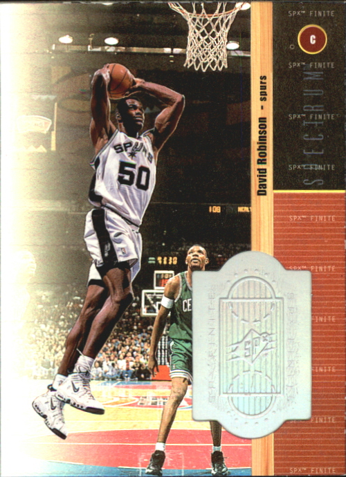 1998-99 SPx Finite Spectrum #33 David Robinson