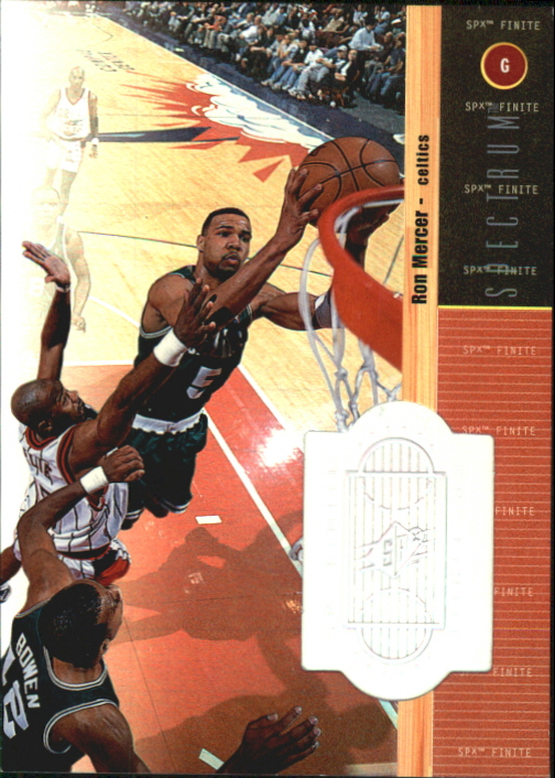 1998-99 SPx Finite Spectrum #64 Ron Mercer