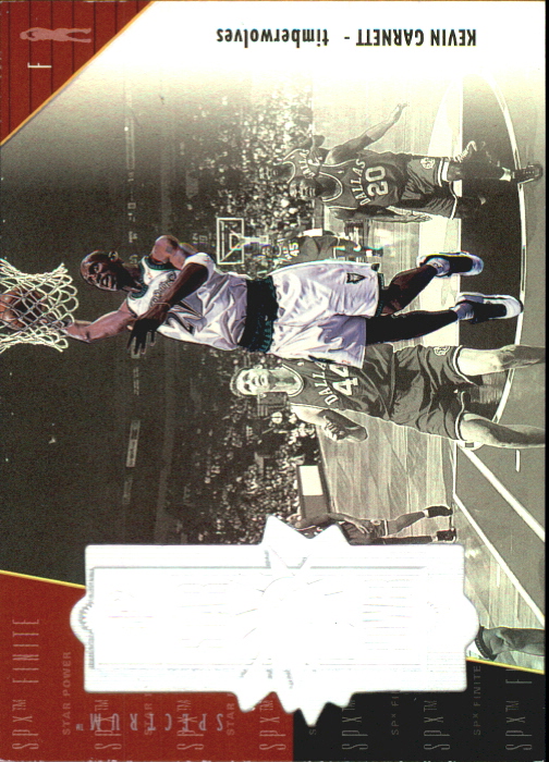 1998-99 SPx Finite Spectrum #114 Kevin Garnett SP