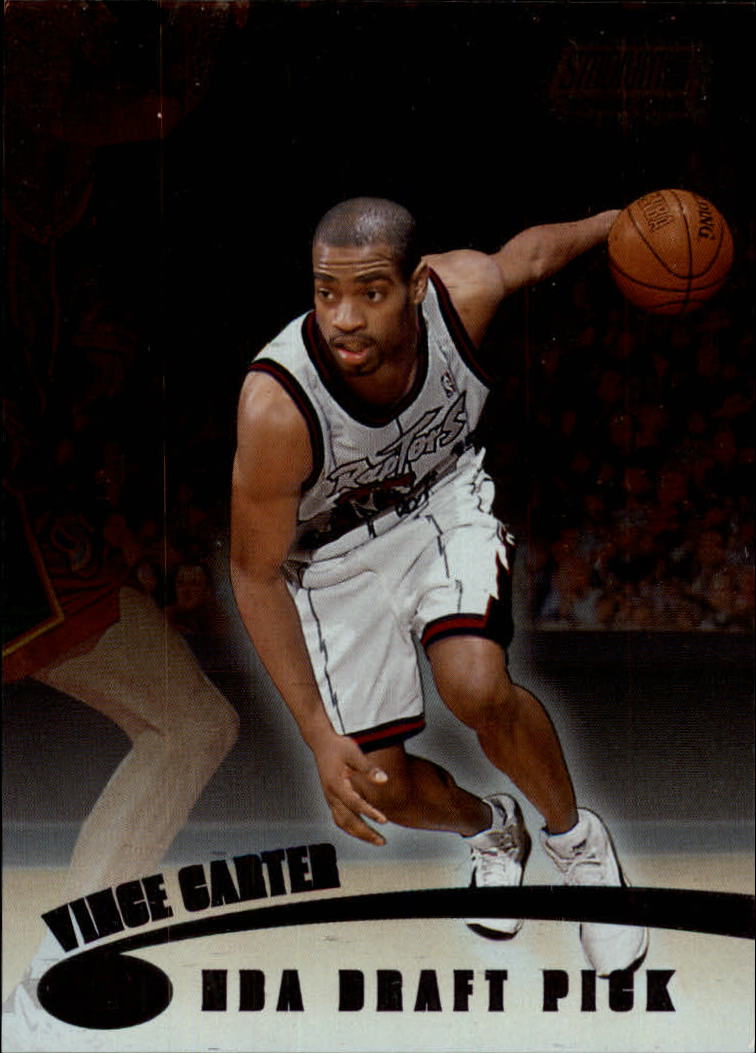 1998-99 Stadium Club #105 Vince Carter RC