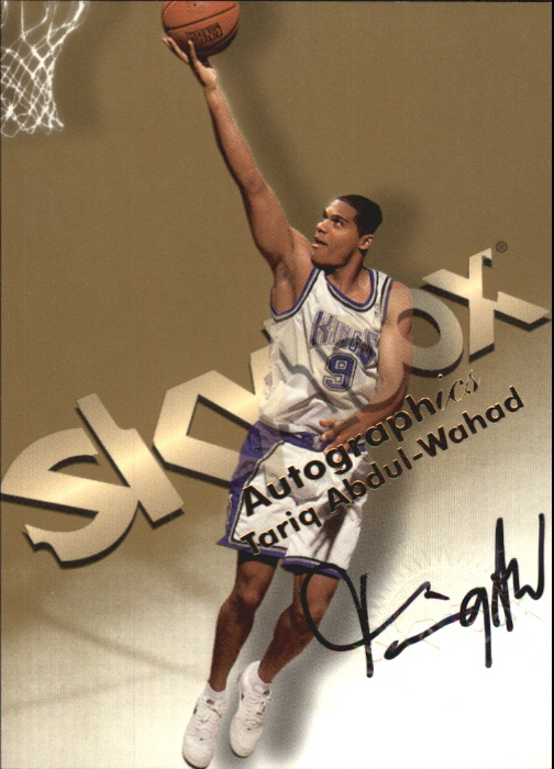 1998-99 SkyBox Premium Autographics #1 Tariq Abdul-Wahad