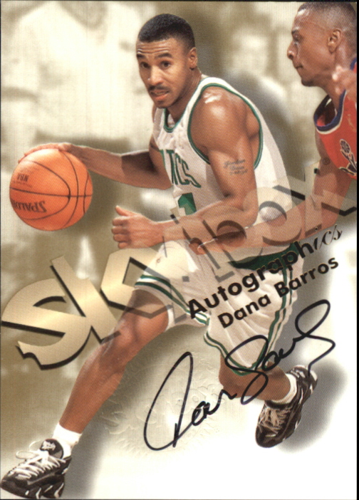1998-99 SkyBox Premium Autographics #10 Dana Barros
