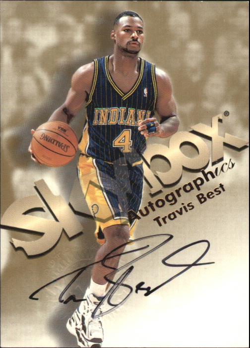 1998-99 SkyBox Premium Autographics #13 Travis Best
