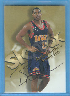 1998-99 SkyBox Premium Autographics #119 Bryant Stith