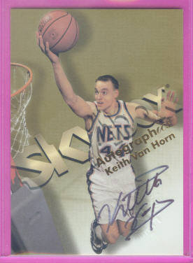 1998-99 SkyBox Premium Autographics #127 Keith Van Horn