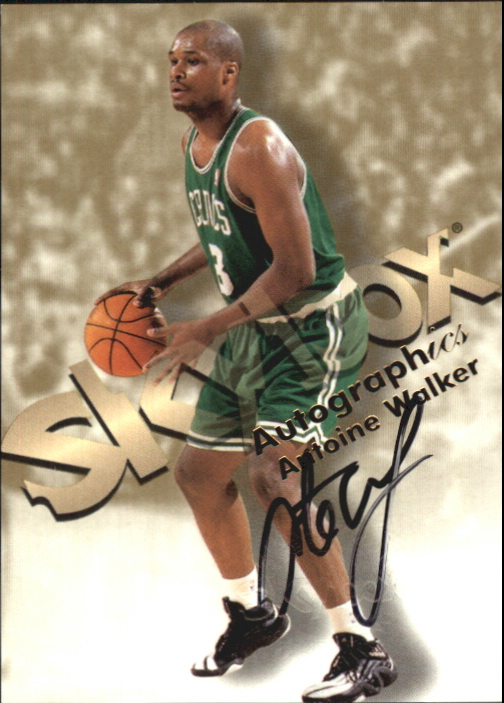 1998-99 SkyBox Premium Autographics #129 Antoine Walker