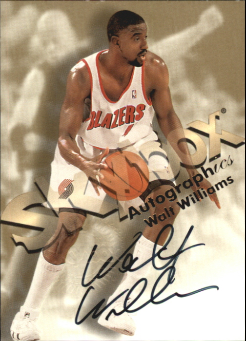 1998-99 SkyBox Premium Autographics #138 Walt Williams