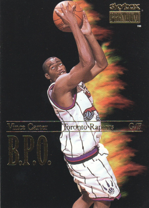 1998-99 SkyBox Premium B.P.O. #9 Vince Carter