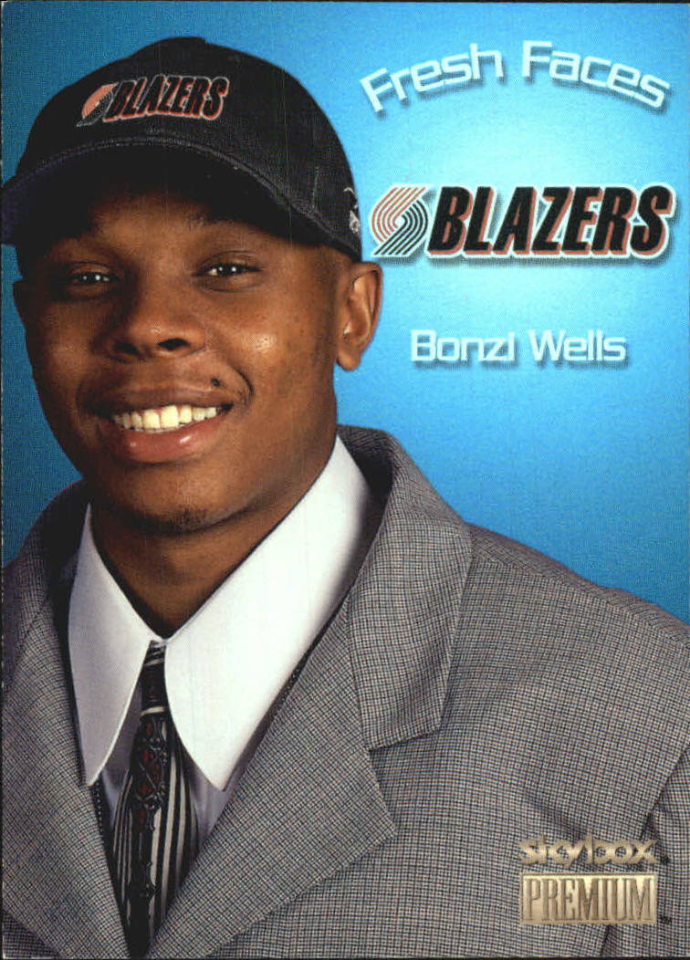 1998-99 SkyBox Premium Fresh Faces #10 Bonzi Wells