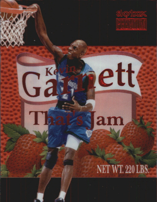 1998-99 SkyBox Premium That's Jam #13 Kevin Garnett