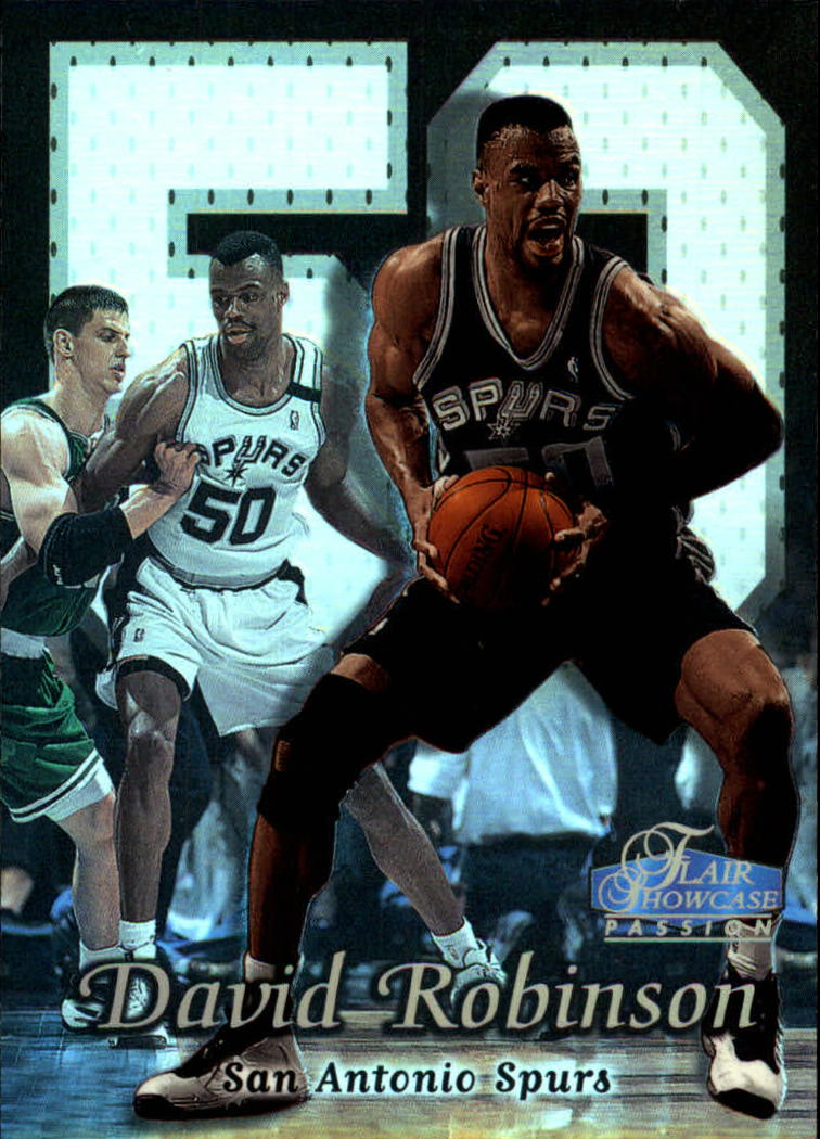 1998-99 Flair Showcase Row 2 #38 David Robinson