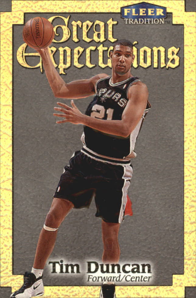 1998-99 Fleer Great Expectations #4 Tim Duncan
