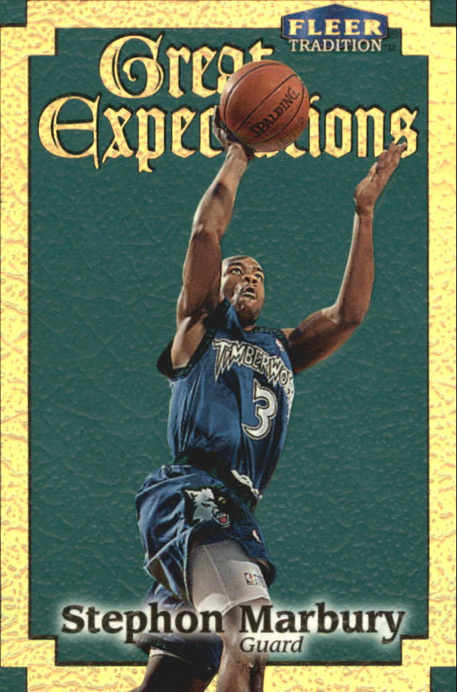 1998-99 Fleer Great Expectations #8 Stephon Marbury