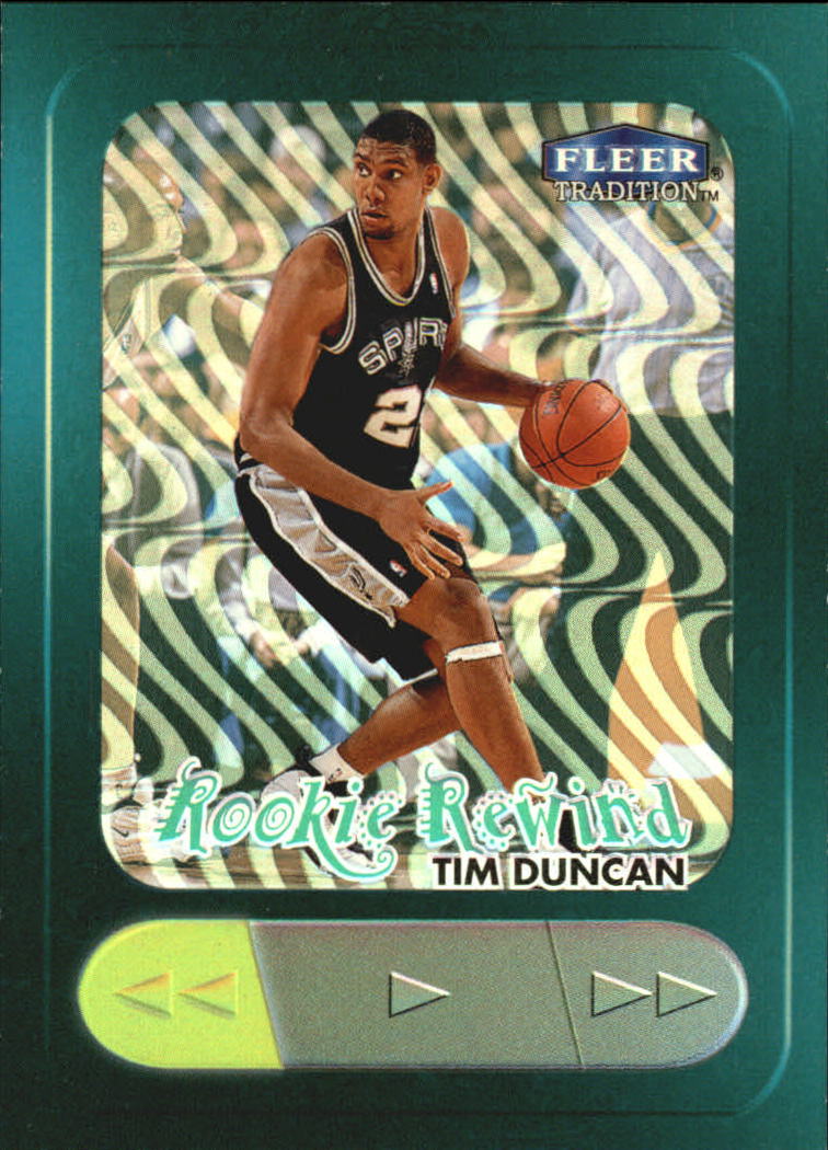 1998-99 Fleer Rookie Rewind #2 Tim Duncan