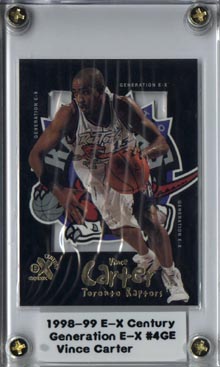 1998-99 E-X Century Generation E-X #4 Vince Carter