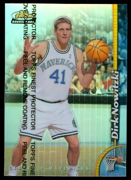 1998-99 Finest Refractors #234 Dirk Nowitzki