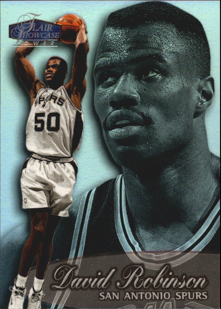 1998-99 Flair Showcase Row 3 #38 David Robinson