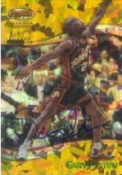 1998-99 Bowman's Best Autographs Atomic Refractors #A4 Gary Payton