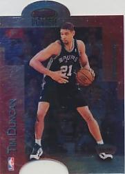 1998-99 Bowman's Best Mirror Image #MI16 Karl Malone/Tim Duncan