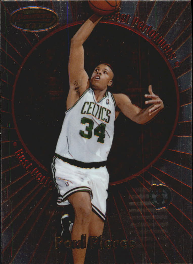 1998-99 Bowman's Best Performers #BP9 Paul Pierce