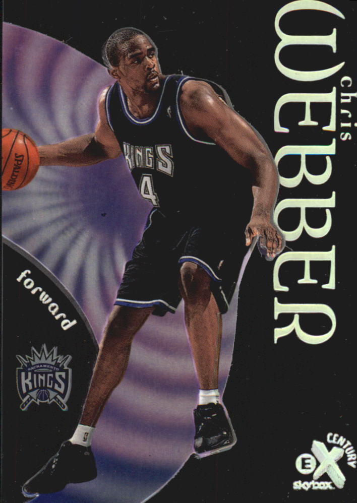 1998-99 E-X Century #40 Chris Webber