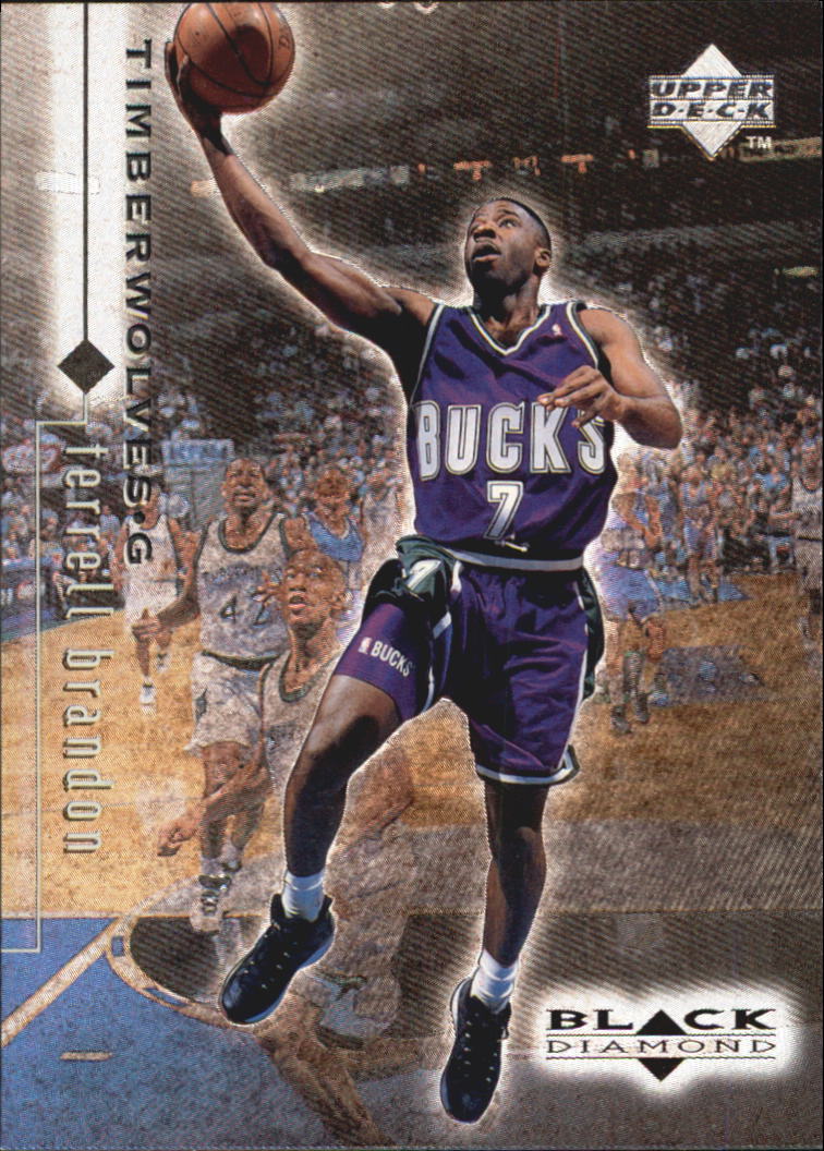 1998-99 Black Diamond #53 Terrell Brandon