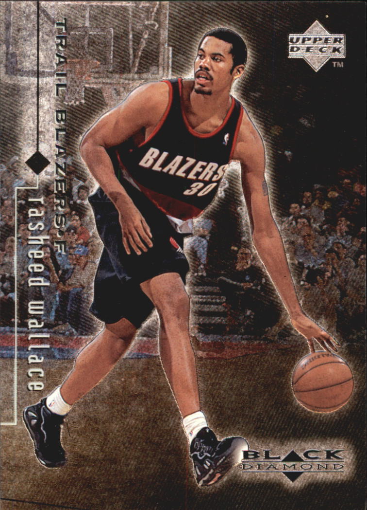 1998-99 Black Diamond #72 Rasheed Wallace