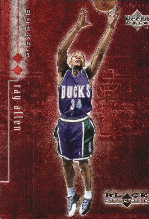 1998-99 Black Diamond Double Diamond #52 Ray Allen