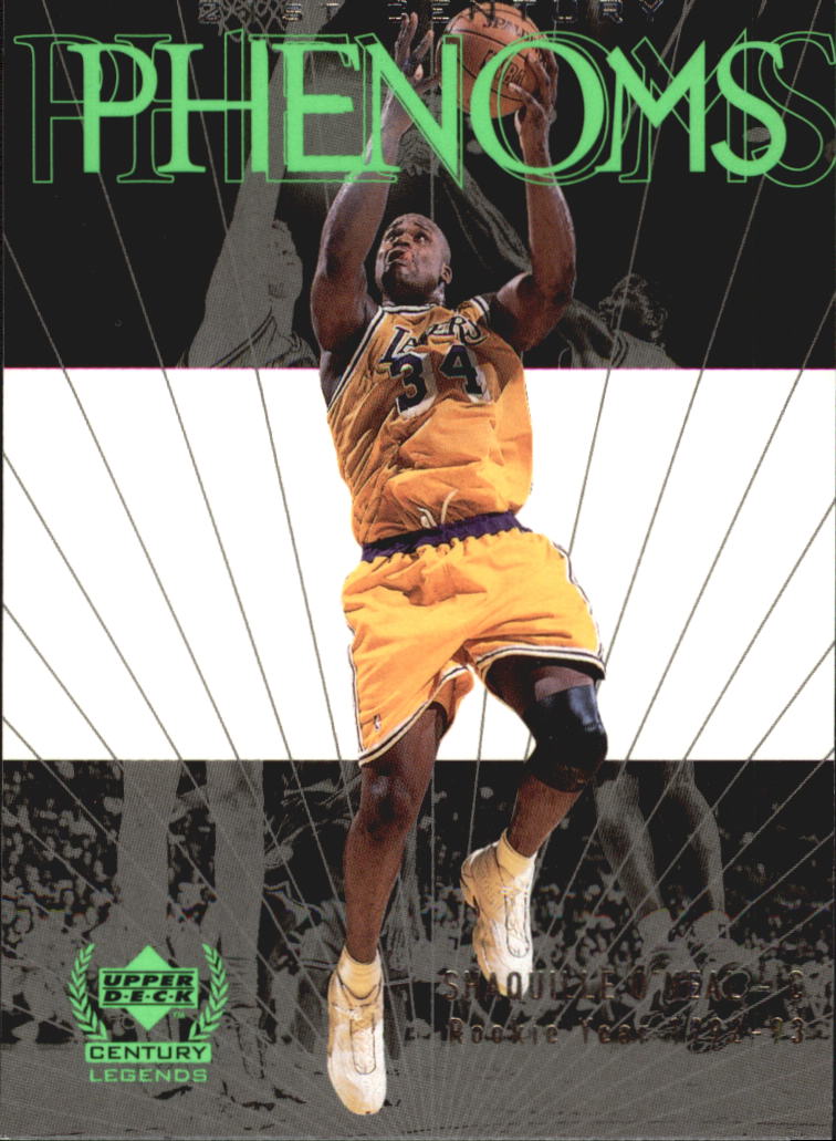 1999 Upper Deck Century Legends #66 Shaquille O'Neal