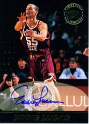 1999 Press Pass SE Autographs Blue #28 Eddie Lucas